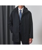 【五大陸/gotairiku / MEN】の【仕事で着用可】ラスタードビー フーデッドブルゾン_地柄(24/25年モデル) ネイビー×チェック地柄|ID: prp329100004743802 ipo3291000000035526157