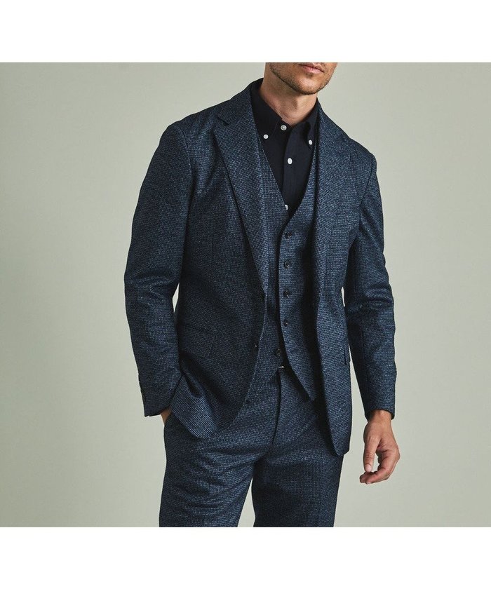 【五大陸/gotairiku / MEN】の【セットアップ対応 / AIRY MOVE】T/Wジャージーセットアップ ジャケット インテリア・キッズ・メンズ・レディースファッション・服の通販 founy(ファニー) https://founy.com/ ファッション Fashion メンズファッション Fashion for Men アウター Men's Coats Outerwear テーラードジャケット Tailored Jackets & Blazers シルク Silk, 100% Silk ジャケット Jacket, Outerwear スタイリッシュ Stylish, Fashionable ストライプ Stripe, Striped Pattern ストレッチ Stretch, Stretchy Fabric スーツ Suit, Formalwear セットアップ Set-Up, Coordinated Outfit リラックス Relax, Relaxed Fit A/W・秋冬 Autumn/Winter ビジネス 仕事 通勤 Business / Work / Commuting |ID: prp329100004743804 ipo3291000000034281948