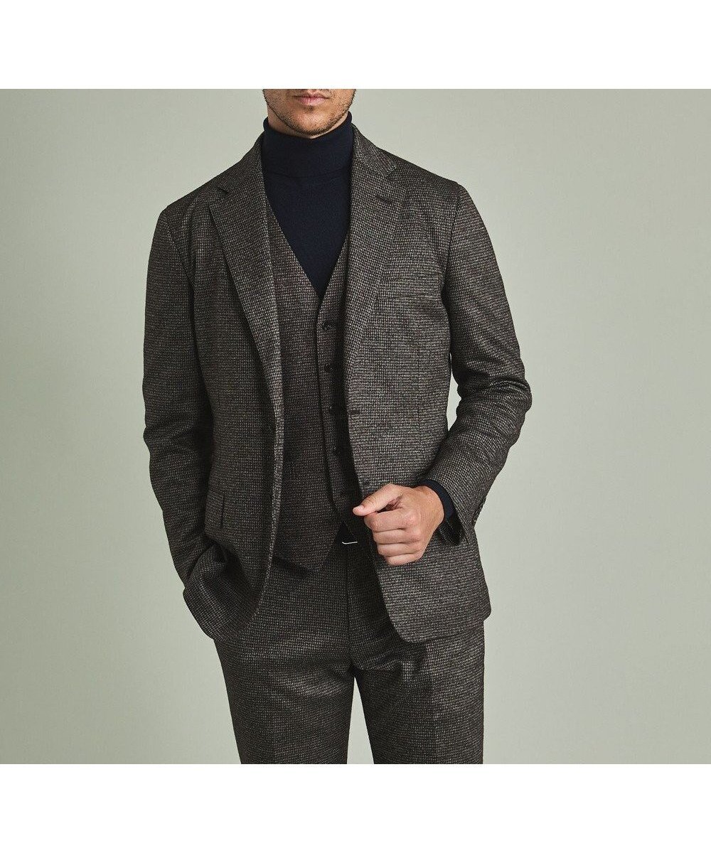 【五大陸/gotairiku / MEN】の【セットアップ対応 / AIRY MOVE】T/Wジャージーセットアップ ジャケット インテリア・キッズ・メンズ・レディースファッション・服の通販 founy(ファニー) ファッション Fashion メンズファッション Fashion for Men アウター Men's Coats Outerwear テーラードジャケット Tailored Jackets & Blazers シルク Silk, 100% Silk ジャケット Jacket, Outerwear スタイリッシュ Stylish, Fashionable ストライプ Stripe, Striped Pattern ストレッチ Stretch, Stretchy Fabric スーツ Suit, Formalwear セットアップ Set-Up, Coordinated Outfit リラックス Relax, Relaxed Fit A/W・秋冬 Autumn/Winter ビジネス 仕事 通勤 Business / Work / Commuting ダークブラウン系8|ID: prp329100004743804 ipo3291000000034281950
