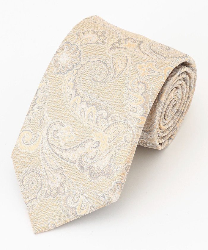 【ジェイ プレス/J.PRESS / MEN】の【LUXURY SILK】ペイズリー ネクタイ インテリア・キッズ・メンズ・レディースファッション・服の通販 founy(ファニー) https://founy.com/ ファッション Fashion メンズファッション Fashion for Men エレガント 上品 Elegant シルク Silk, 100% Silk スーツ Suit, Formalwear ペイズリー Paisley, Ethnic Pattern |ID: prp329100004743805 ipo3291000000034281966