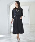 【エニー/ANY】の【洗える/ウエストゴム】プリーツワンピース ネイビー|ID: prp329100004743872 ipo3291000000034282844