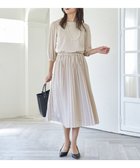 【エニー/ANY】の【洗える/ウエストゴム】プリーツワンピース ベージュ|ID: prp329100004743872 ipo3291000000034282845