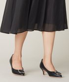 【エニィ スィス/any SiS】の【22.5cm~24.5cm】スクエアストーン パンプス ブラック|ID: prp329100004743880 ipo3291000000034282892