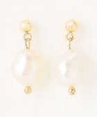 【エニー/ANY】のラウンドパールピアス(両耳用) ゴールド|ID: prp329100004743882 ipo3291000000034282896