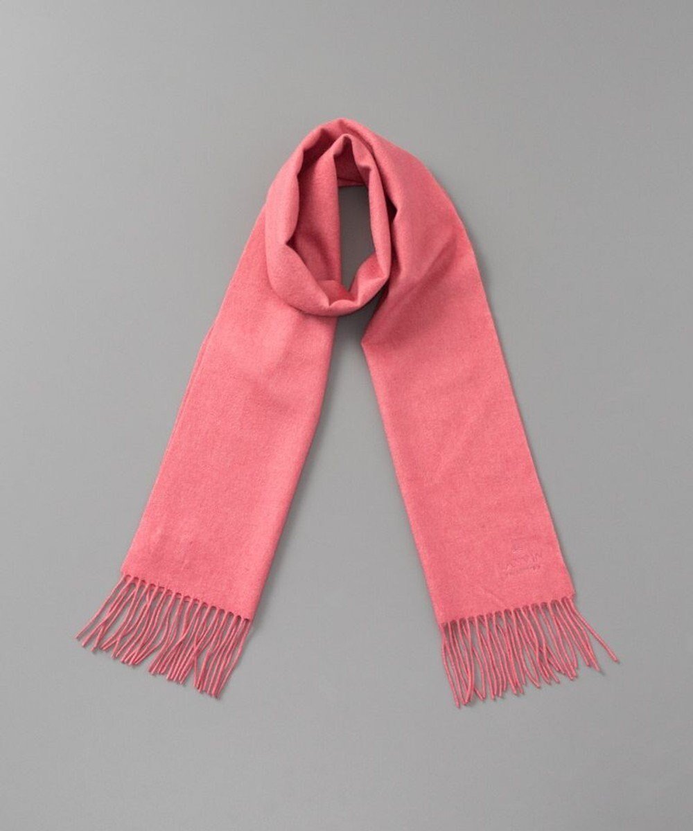 【アウロラ/AURORA】のLANVIN COLLECTION ランバン コレクション カシミヤ 無地プチマフラー (幅20cm) インテリア・キッズ・メンズ・レディースファッション・服の通販 founy(ファニー) 　ファッション　Fashion　レディースファッション　Fashion for Women　マフラー・スヌード / 冬小物の定番　Scarves & Mufflers　コレクション　Collection, Seasonal Line　スヌード　Snood, Infinity Scarf　マフラー　Scarf, Muffler　定番　Standard, Basic Item　無地　Plain, Solid Color　A/W・秋冬　Autumn/Winter　ピンク|ID: prp329100004743883 ipo3291000000034282902