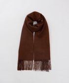 【アウロラ/AURORA】のLANVIN COLLECTION ランバン コレクション カシミヤ 無地ストール(幅50cm) ブラウン|ID: prp329100004743885 ipo3291000000035635155