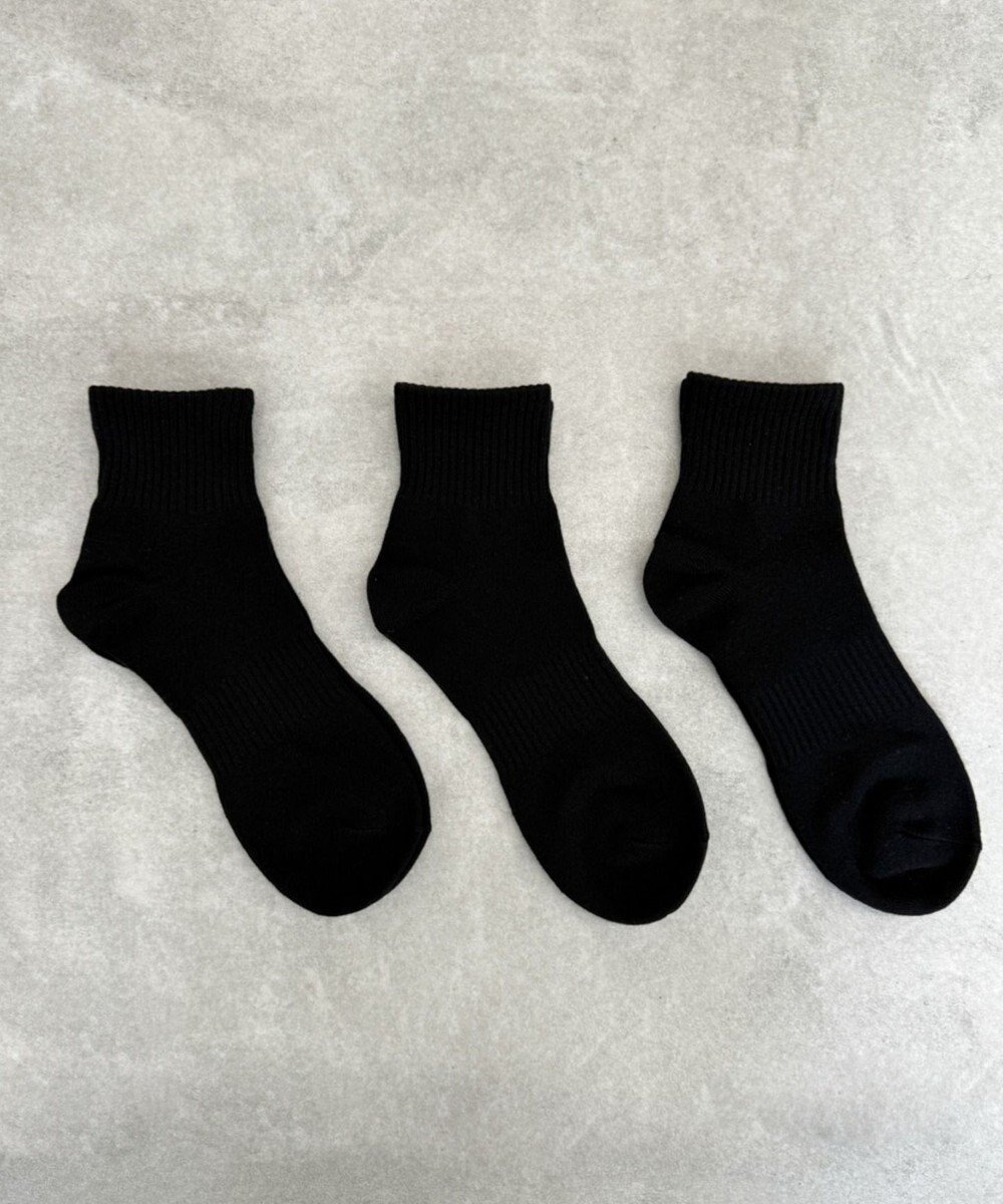 【ウィゴー/WEGO】の3Pムジアンクルソックス インテリア・キッズ・メンズ・レディースファッション・服の通販 founy(ファニー) ファッション Fashion レディースファッション Fashion for Women ソックス&靴下 Socks & Hosiery レッグウェア・ストッキング Legwear & Hosiery アンクル Ankle-Length Design シンプル Simple, Minimal スポーツ Sports, Activewear スマホ Smartphone, Mobile Device ソックス Socks, Hosiery フィット Fit, Slim Fit 定番 Standard, Basic Item 無地 Plain, Solid Color ビジネス 仕事 通勤 Business / Work / Commuting ブラック|ID: prp329100004743890 ipo3291000000034282979