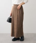 【グリーンパークス/Green Parks】の楽ちんシャギーIラインスカート Brown|ID: prp329100004743898 ipo3291000000034283030