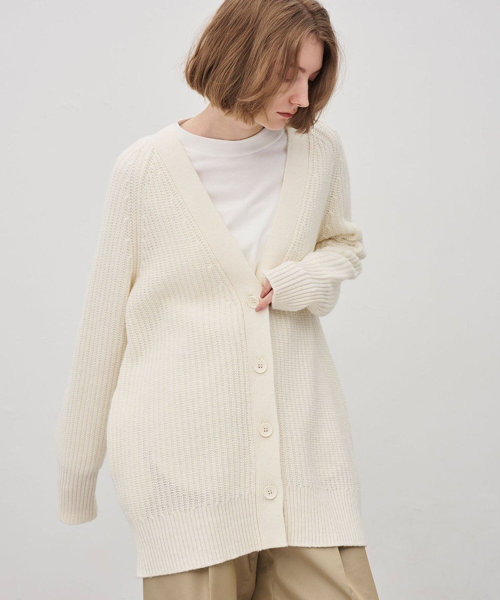 【アンクレイヴ/uncrave】のチャンキーニット カーディガン 人気、トレンドファッション・服の通販 founy(ファニー) 　ファッション　Fashion　レディースファッション　Fashion for Women　トップス・カットソー　Cut & Sew Tops　ニット　Knit Tops & Sweaters　カーディガン・羽織り　Layered Style Cardigans　畦　Ribbed Knit　カーディガン　Cardigan, Knitwear　ミドル　Middle Length, Mid Height　A/W・秋冬　Autumn/Winter　新作・新入荷　New Arrivals / New In　 other-1|ID: prp329100004743907 ipo3291000000034283055