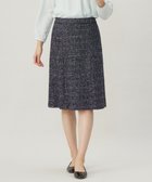 【ジェイ プレス/J.PRESS】の【セットアップ対応】ファンシーツイード スカート ネイビーミックス系|ID: prp329100004744508 ipo3291000000034292861