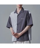【ウィゴー/WEGO / MEN】の【速乾/しわになりにくい/MLサイズ展開】ドライポリカラーブロックシャツ(SS) ダークグレー|ID: prp329100004744653 ipo3291000000034294959