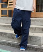 【ウィゴー/WEGO / MEN】の【ウエストゴム/MLサイズ展開】ナイロンイージーカーゴパンツ ネイビー|ID: prp329100004744655 ipo3291000000034294966
