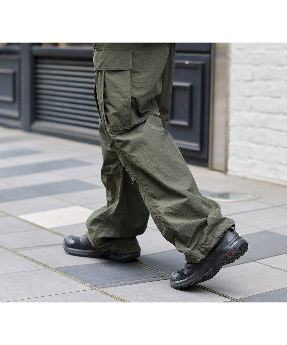 【ウィゴー/WEGO / MEN】の【ウエストゴム/MLサイズ展開】ナイロンイージーカーゴパンツ インテリア・キッズ・メンズ・レディースファッション・服の通販 founy(ファニー) ファッション Fashion メンズファッション Fashion for Men ボトムス Bottoms 春 Spring 秋 Autumn カーゴパンツ Cargo Pants, Utility Pants グラフィック Graphic, Graphic Design スウェット / スエット Sweatshirt, Sweatwear スマホ Smartphone, Mobile Device トレンド Trend, Trending Now ドローコード Drawcord, Drawstring Cord 定番 Standard, Basic Item 人気 Popular, Best Seller 無地 Plain, Solid Color ワイド Wide, Wide Fit S/S・春夏 SS, Spring/Summer, Warm Season プチプライス・低価格 Affordable / Budget Price おすすめ Recommended / Our Picks 夏 Summer カーキ|ID: prp329100004744655 ipo3291000000034294968