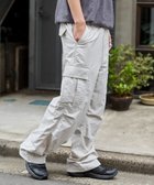 【ウィゴー/WEGO / MEN】の【ウエストゴム/MLサイズ展開】ナイロンイージーカーゴパンツ ライトグレー|ID: prp329100004744655 ipo3291000000034294969