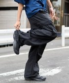 【ウィゴー/WEGO / MEN】の【ウエストゴム/MLサイズ展開】ナイロンイージーカーゴパンツ ブラック|ID: prp329100004744655 ipo3291000000034294970