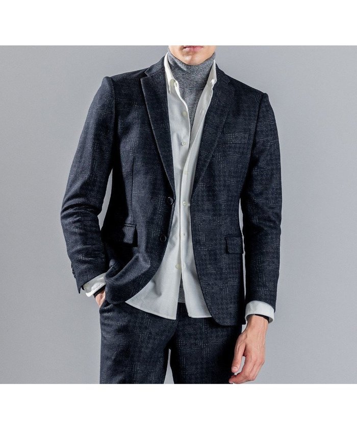 【ジョゼフ オム/JOSEPH HOMME / MEN】のパッチジャガードジャージー ジャケット インテリア・キッズ・メンズ・レディースファッション・服の通販 founy(ファニー) https://founy.com/ ファッション Fashion メンズファッション Fashion for Men アウター Men's Coats Outerwear テーラードジャケット Tailored Jackets & Blazers カットソー Cut and Sewn Top シェイプ Shape, Slim Fit ジャケット Jacket, Outerwear ストレッチ Stretch, Stretchy Fabric セットアップ Set-Up, Coordinated Outfit センター Center, Center Line ビジネス 仕事 通勤 Business / Work / Commuting フラップ Flap, Flap Pocket ベーシック Basic, Essential ポケット Pocket, Pocket Detail エレガント 上品 Elegant A/W・秋冬 Autumn/Winter |ID: prp329100004744658 ipo3291000000034294994