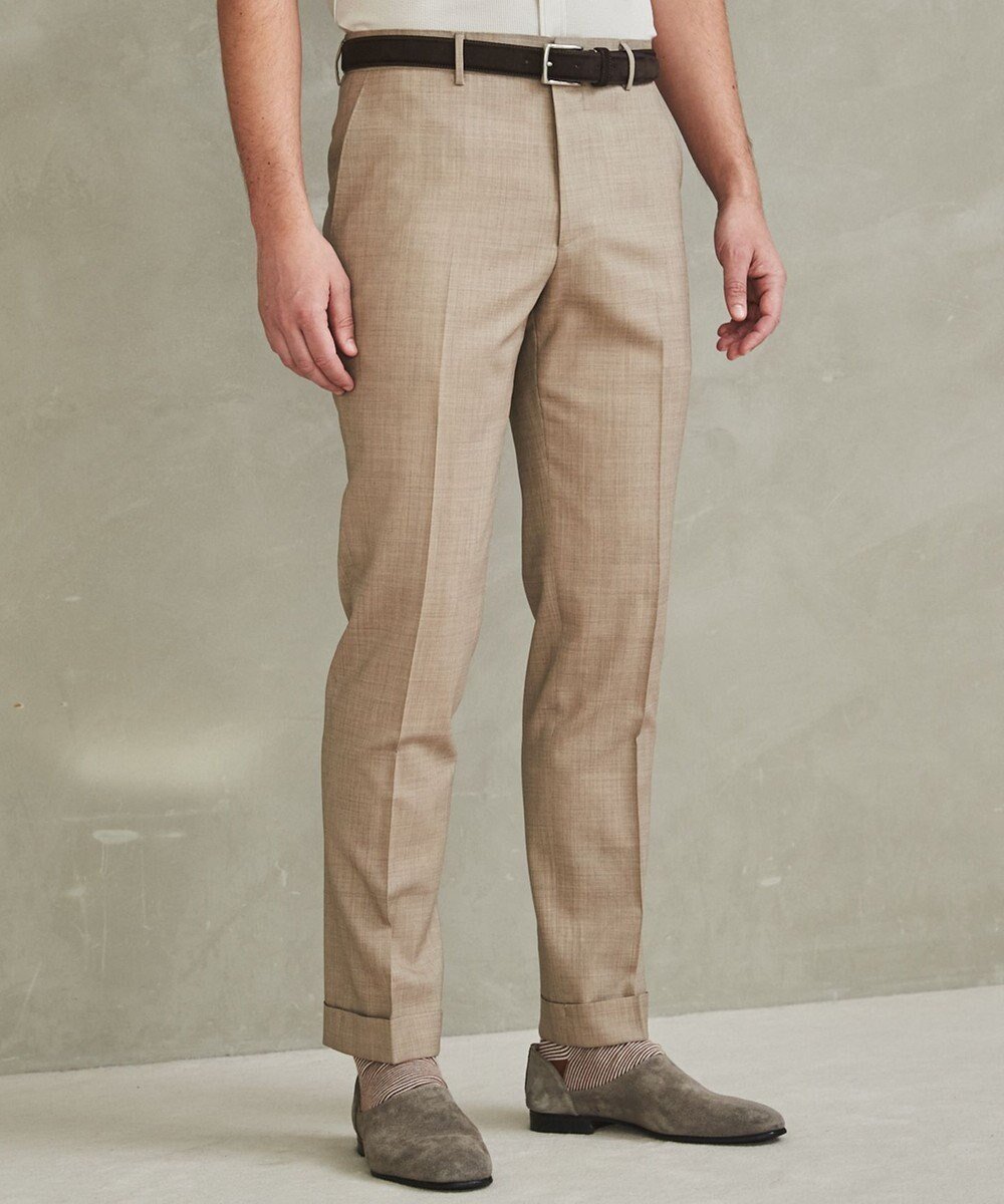 【五大陸/gotairiku / MEN】のロングセラー【洗える/折り目加工/シワになりにくい/ウエストアジャスター】ウォッシャブル サマーウール100%パンツ_限定色(ノータック)23/24年モデル 人気、トレンドファッション・服の通販 founy(ファニー) ファッション Fashion メンズファッション Fashion for Men ボトムス Bottoms ウォッシャブル Machine Washable 春 Spring 洗える Machine Washable サマー Summer, Summer Style ジャケット Jacket, Outerwear ストレッチ Stretch, Stretchy Fabric スラックス Slacks, Dress Pants セットアップ Set-Up, Coordinated Outfit センター Center, Center Line テーパード Tapered, Tapered Pants ドレス Dress, One-Piece 定番 Standard, Basic Item ポケット Pocket, Pocket Detail S/S・春夏 SS, Spring/Summer, Warm Season 夏 Summer ビジネス 仕事 通勤 Business / Work / Commuting other-1|ID: prp329100004744663 ipo3291000000034295053