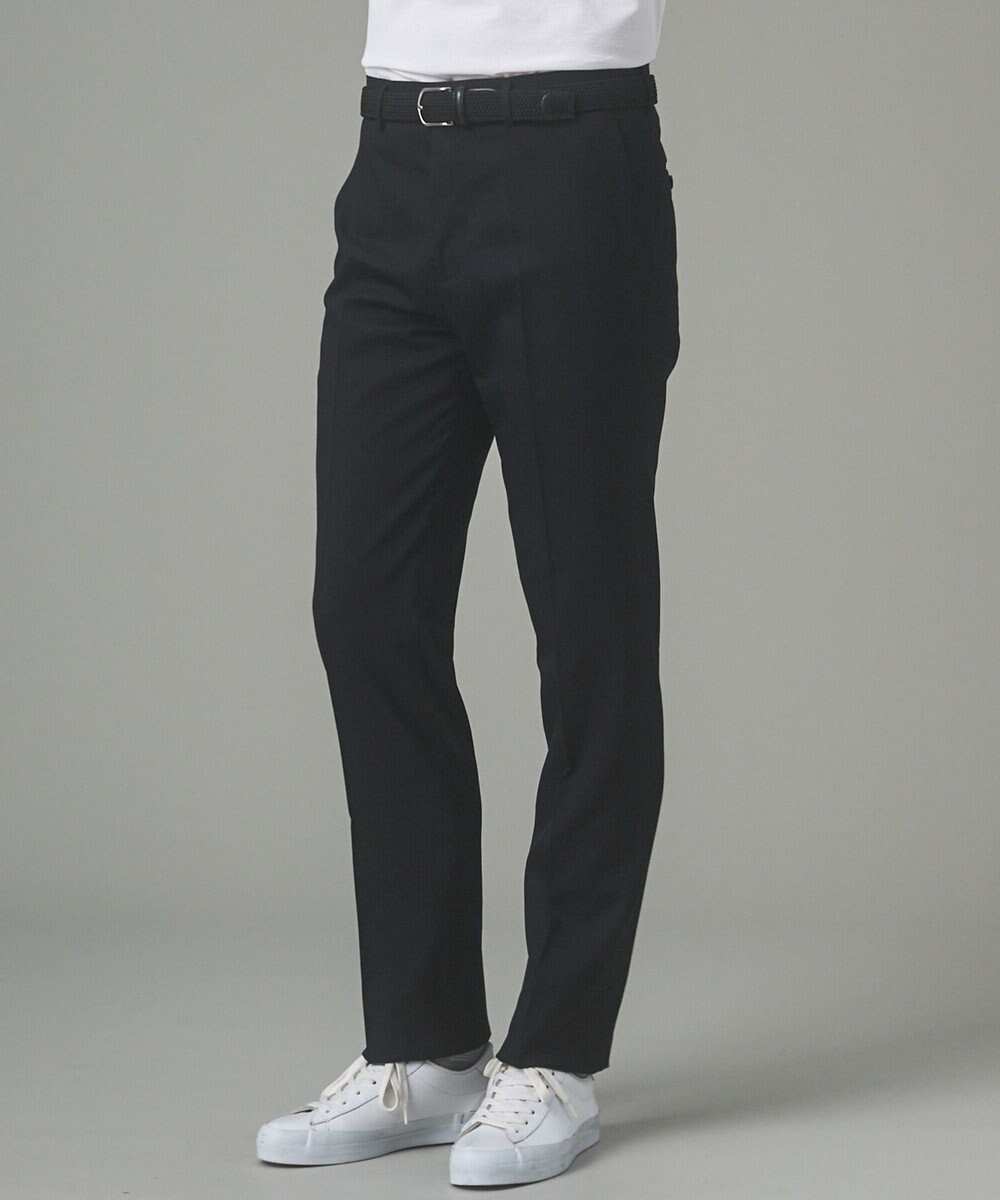 【五大陸/gotairiku / MEN】のロングセラー【洗える/折り目加工/シワになりにくい/ウエストアジャスター】ウォッシャブル サマーウール100%パンツ_限定色(ノータック)23/24年モデル インテリア・キッズ・メンズ・レディースファッション・服の通販 founy(ファニー) ファッション Fashion メンズファッション Fashion for Men ボトムス Bottoms ウォッシャブル Machine Washable 春 Spring 洗える Machine Washable サマー Summer, Summer Style ジャケット Jacket, Outerwear ストレッチ Stretch, Stretchy Fabric スラックス Slacks, Dress Pants セットアップ Set-Up, Coordinated Outfit センター Center, Center Line テーパード Tapered, Tapered Pants ドレス Dress, One-Piece 定番 Standard, Basic Item ポケット Pocket, Pocket Detail S/S・春夏 SS, Spring/Summer, Warm Season 夏 Summer ビジネス 仕事 通勤 Business / Work / Commuting 新色/ブラック系|ID: prp329100004744663 ipo3291000000034295055