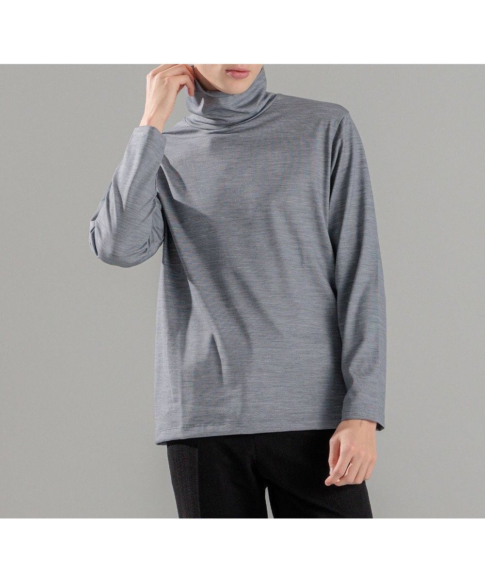 【ジョゼフ オム/JOSEPH HOMME / MEN】のウールジャージーウォッシャブル タートルネック 人気、トレンドファッション・服の通販 founy(ファニー) 　ファッション　Fashion　メンズファッション　Fashion for Men　トップス・カットソー　Cut & Sew Tops　メンズシャツ　Shirts　おすすめ　Recommended / Our Picks　カットソー　Cut and Sewn Top　ジャケット　Jacket, Outerwear　タートルネック　Turtleneck, High Neck　フィット　Fit, Slim Fit　ベーシック　Basic, Essential　メランジ　Melange, Mixed Yarn　レギュラー　Regular, Standard Fit　A/W・秋冬　Autumn/Winter　長袖　Long Sleeve, Full Sleeve　 other-1|ID: prp329100004744669 ipo3291000000034295123