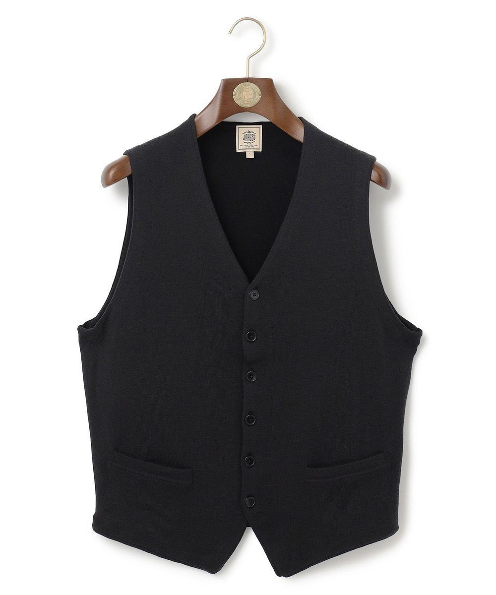 【ジェイ プレス/J.PRESS / MEN】のハイゲージ ニット ベスト インテリア・キッズ・メンズ・レディースファッション・服の通販 founy(ファニー) 　ファッション　Fashion　メンズファッション　Fashion for Men　トップス・カットソー　Cut & Sew Tops　ニット・セーター / 定番トップス　Knit Tops & Sweaters　ベスト・ジレ　Vests & Gilets　定番　Standard, Basic Item　ベスト　Vest, Waistcoat　モダン　Modern, Contemporary　A/W・秋冬　Autumn/Winter　おすすめ　Recommended / Our Picks　グレー系|ID: prp329100004744677 ipo3291000000034295219