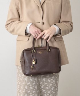 【インター ショシュール/INTER-CHAUSSURES】の【CHRISTIAN VILLA】ベーシックレザーハンドバッグ 人気、トレンドファッション・服の通販 founy(ファニー) ファッション Fashion レディースファッション Fashion for Women バッグ Bags イタリア Italy ベーシック Basic, Essential ボックス Boxy, Box Shape |ID:prp329100004744840