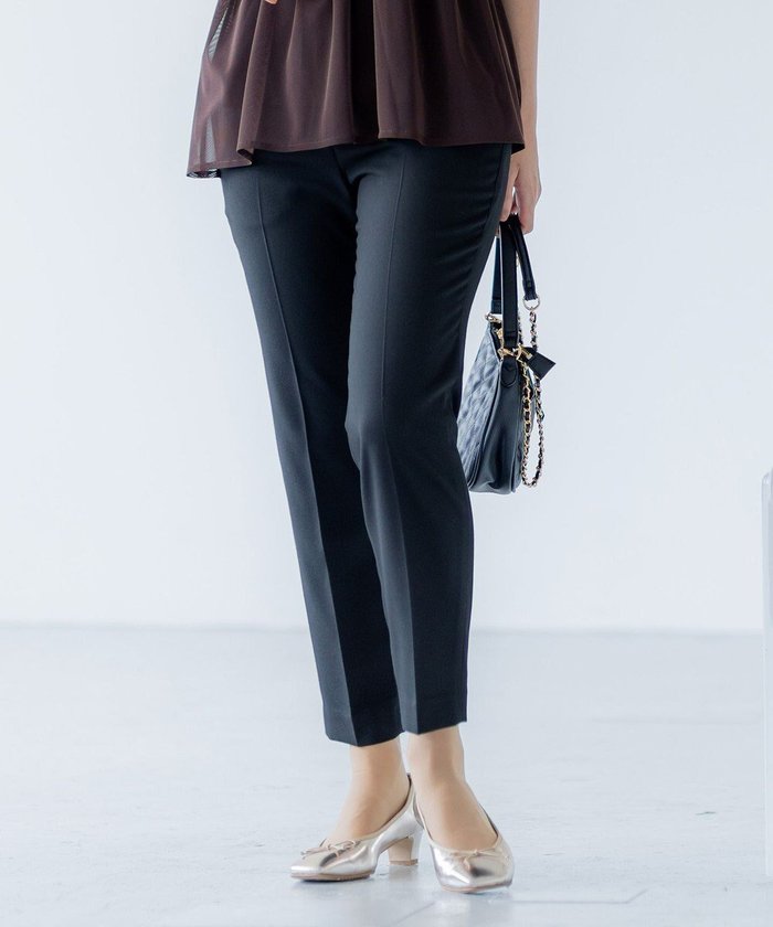 【組曲/KUMIKYOKU】の【WEB限定】T/Rツイルストレッチ テーパードパンツ インテリア・キッズ・メンズ・レディースファッション・服の通販 founy(ファニー) https://founy.com/ ファッション Fashion レディースファッション Fashion for Women パンツ Pants & Trousers インナー Innerwear コンパクト Compact, Small Size ストレッチ Stretch, Stretchy Fabric センター Center, Center Line パターン Pattern, Design Print ピーチ Peach, Soft Touch ベーシック Basic, Essential A/W・秋冬 Autumn/Winter ビジネス 仕事 通勤 Business / Work / Commuting |ID: prp329100004745213 ipo3291000000034302020