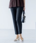 【組曲/KUMIKYOKU】の【WEB限定】T/Rツイルストレッチ テーパードパンツ ブラック系|ID: prp329100004745213 ipo3291000000034302021