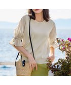 【ティアクラッセ/Tiaclasse】の【洗える】キャンディースリーブニットトップス 人気、トレンドファッション・服の通販 founy(ファニー) ファッション Fashion レディースファッション Fashion for Women トップス・カットソー Cut & Sew Tops ニット Knit Tops & Sweaters ウォッシャブル Machine Washable 春 Spring 洗える Machine Washable 秋 Autumn ギャザー Gathered, Ruffled サマー Summer, Summer Style シフォン Chiffon, Lightweight Fabric スリーブ Sleeve, Long Sleeve / Short Sleeve セーター Sweater, Knitwear チュニック Tunic, Long Top ドッキング Docking, Mixed Material フェミニン Feminine, Girly ポケット Pocket, Pocket Detail 無地 Plain, Solid Color ラウンド Round, Round Neck リボン Ribbon, Bow S/S・春夏 SS, Spring/Summer, Warm Season 再入荷 Restock / Back in Stock 夏 Summer 新作・新入荷 New Arrivals / New In ビジネス 仕事 通勤 Business / Work / Commuting thumbnail エクリュ|ID: prp329100004745323 ipo3291000000036153494