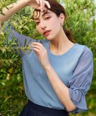 【ティアクラッセ/Tiaclasse】の【洗える】キャンディースリーブニットトップス 人気、トレンドファッション・服の通販 founy(ファニー) ファッション Fashion レディースファッション Fashion for Women トップス・カットソー Cut & Sew Tops ニット Knit Tops & Sweaters ウォッシャブル Machine Washable 春 Spring 洗える Machine Washable 秋 Autumn ギャザー Gathered, Ruffled サマー Summer, Summer Style シフォン Chiffon, Lightweight Fabric スリーブ Sleeve, Long Sleeve / Short Sleeve セーター Sweater, Knitwear チュニック Tunic, Long Top ドッキング Docking, Mixed Material フェミニン Feminine, Girly ポケット Pocket, Pocket Detail 無地 Plain, Solid Color ラウンド Round, Round Neck リボン Ribbon, Bow S/S・春夏 SS, Spring/Summer, Warm Season 再入荷 Restock / Back in Stock 夏 Summer 新作・新入荷 New Arrivals / New In ビジネス 仕事 通勤 Business / Work / Commuting thumbnail サックス|ID: prp329100004745323 ipo3291000000036153498