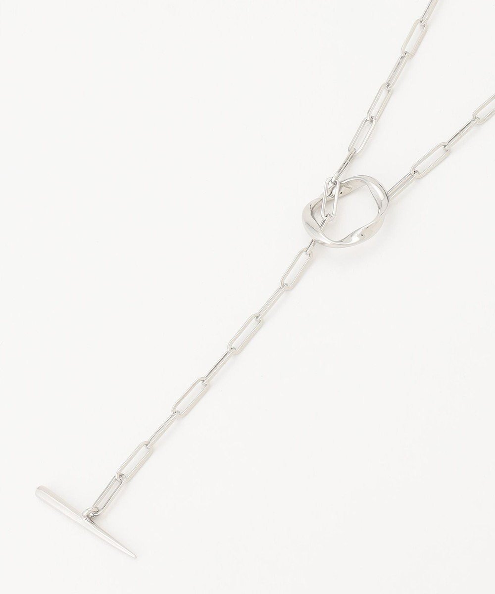 【23区/NIJYUSANKU】のチェーンラリエットネックレス インテリア・キッズ・メンズ・レディースファッション・服の通販 founy(ファニー) 　ファッション　Fashion　レディースファッション　Fashion for Women　ジュエリー　Jewelry　ネックレス　Necklaces & Pendants　2023年　2023　2023-2024秋冬・A/W　Autumn/Winter 2023–24 AW23–24　アクセサリー　Fashion Accessories　スタイリッシュ　Stylish, Fashionable　チェーン　Chain, Chain Strap　ネックレス　Necklace, Pendant Necklace　シルバー系|ID: prp329100004745342 ipo3291000000034303867