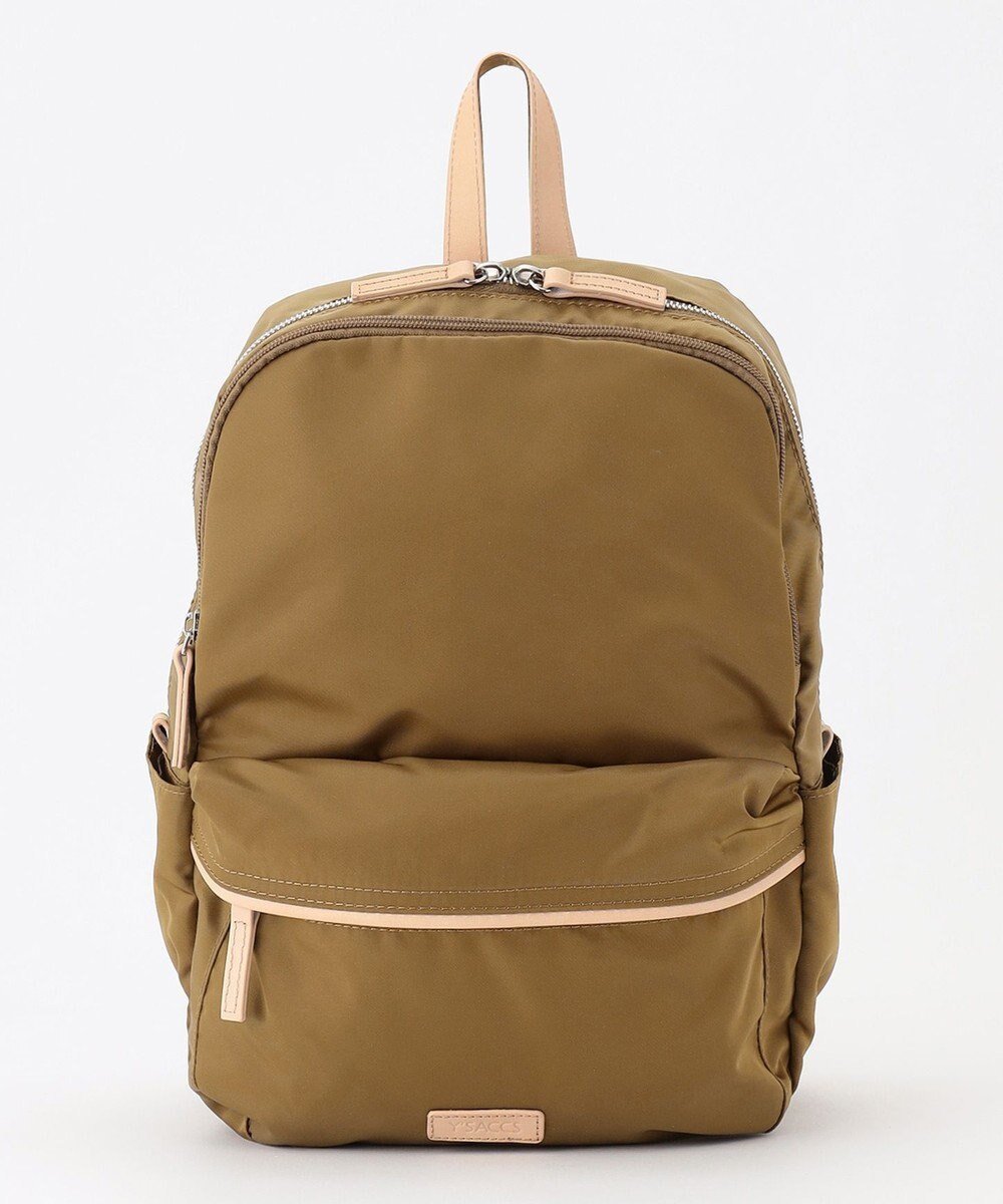 【イザック/Y'SACCS】の【LIMONTAナイロン】メニーポケットスクエアバックパック インテリア・キッズ・メンズ・レディースファッション・服の通販 founy(ファニー) 　ファッション　Fashion　レディースファッション　Fashion for Women　バッグ　Bags　イタリア　Italy　傘　Umbrella, Parasol　シンプル　Simple, Minimal　財布　Wallet, Purse　定番　Standard, Basic Item　人気　Popular, Best Seller　バランス　Balance, Style Balance　フロント　Front, Front Design　ベーシック　Basic, Essential　ポケット　Pocket, Pocket Detail　リュック　Backpack, Rucksack　エレガント 上品　Elegant　カーキ|ID: prp329100004745448 ipo3291000000034305603