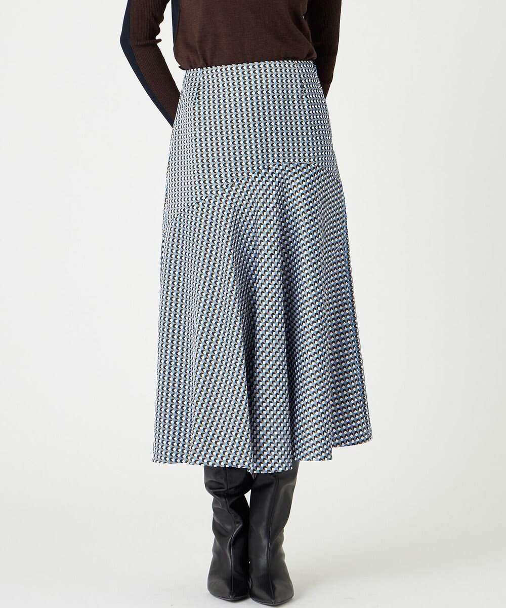 【ベイジ,/BEIGE,】のMABILLON / フレアスカート インテリア・キッズ・メンズ・レディースファッション・服の通販 founy(ファニー) ファッション Fashion レディースファッション Fashion for Women スカート Skirts Aライン・フレアスカート A-Line & Flared Skirts シルク Silk, 100% Silk シンプル Simple, Minimal フレア Flare, Flared モダン Modern, Contemporary エレガント 上品 Elegant A/W・秋冬 Autumn/Winter Sax x Brown|ID: prp329100004745634 ipo3291000000034308549