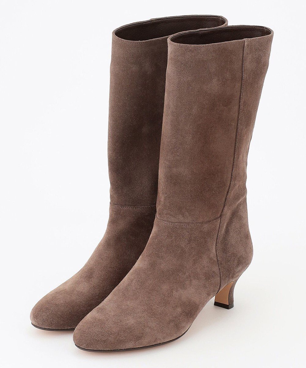 【23区/NIJYUSANKU】のスウェード ヒール ブーツ インテリア・キッズ・メンズ・レディースファッション・服の通販 founy(ファニー) ファッション Fashion レディースファッション Fashion for Women 2023年 2023 2023-2024秋冬・A/W Autumn/Winter 2023–24 AW23–24 イタリア Italy A/W・秋冬 Autumn/Winter ブラウン系|ID: prp329100004745636 ipo3291000000034308611