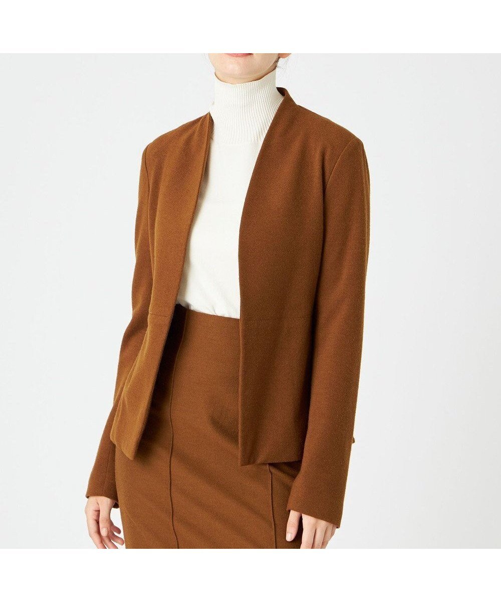 【ベイジ,/BEIGE,】のMAZARINE / ノーカラージャケット 人気、トレンドファッション・服の通販 founy(ファニー) ファッション Fashion レディースファッション Fashion for Women アウター Coat / Outerwear Collection レディースジャケット・軽アウター Jackets ノーカラージャケット / シンプル上品コーデ Collarless Jackets エレガント 上品 Elegant ジャケット Jacket, Outerwear セットアップ Set-Up, Coordinated Outfit ペプラム Peplum, Flared Hem ボトム Bottoms, Lower Wear A/W・秋冬 Autumn/Winter other-1|ID: prp329100004745637 ipo3291000000034308612