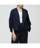 【ベイジ,/BEIGE,】のZINNIA / ノーカラーブルゾン Navy|ID: prp329100004745638 ipo3291000000034308648