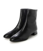 【リズ ラフィーネ/Riz raffinee】のRiz raffinee スクエアヒールショートブーツ ブラック|ID: prp329100004745639 ipo3291000000034308656