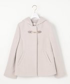 【エニィ スィス/any SiS】の【2WAY】ファインウールモッサ ショートコート アイボリーベージュ|ID: prp329100004745642 ipo3291000000034308723