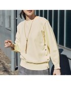 【自由区/JIYU-KU】の【WEB限定カラーあり・洗える】コットンナイロンミドルゲージ ニット ライトイエロー|ID: prp329100004745643 ipo3291000000034308729