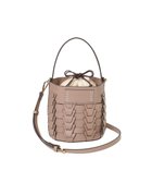 【ラ バガジェリー/LA BAGAGERIE】の【veganview】v piece mesh bucket bag グレージュ|ID: prp329100004745646 ipo3291000000034308774