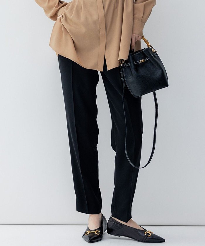 【23区/NIJYUSANKU】の【洗える】ドライダブルサテン ドロスト パンツ インテリア・キッズ・メンズ・レディースファッション・服の通販 founy(ファニー) https://founy.com/ ファッション Fashion レディースファッション Fashion for Women パンツ Pants & Trousers 洗える Machine Washable サテン Satin, Glossy Fabric スタイリッシュ Stylish, Fashionable ダブル Double, Double-Breasted 定番 Standard, Basic Item バランス Balance, Style Balance A/W・秋冬 Autumn/Winter 2023年 2023 2023-2024秋冬・A/W Autumn/Winter 2023–24 AW23–24 |ID: prp329100004745647 ipo3291000000034308780