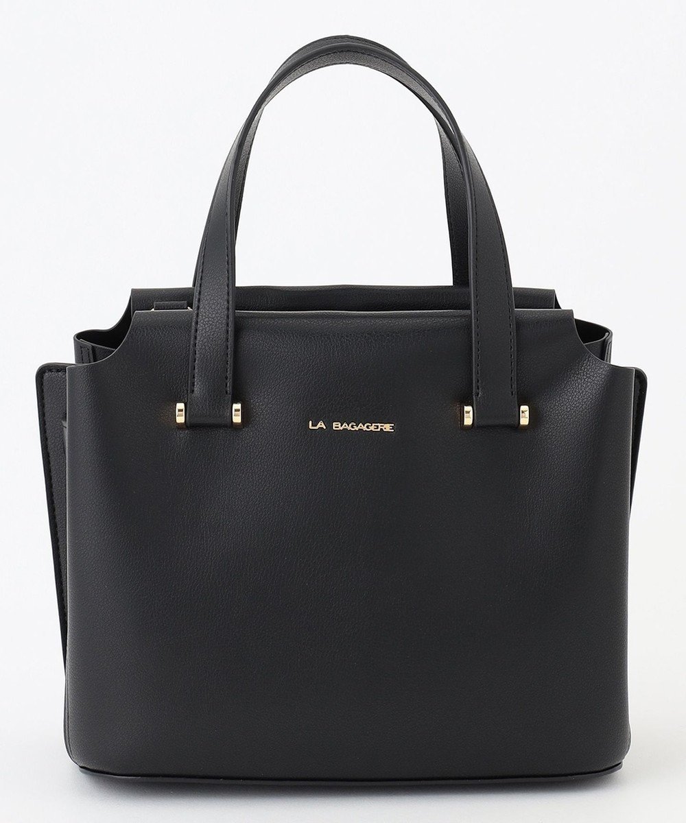 【ラ バガジェリー/LA BAGAGERIE】のコンビカラー2WAYミニトートバッグ 人気、トレンドファッション・服の通販 founy(ファニー) ファッション Fashion レディースファッション Fashion for Women バッグ Bags コンビ Combo, Combination Style シンプル Simple, Minimal スマート Smart, Elegant トレンド Trend, Trending Now ポケット Pocket, Pocket Detail エレガント 上品 Elegant other-1|ID: prp329100004745654 ipo3291000000034308861