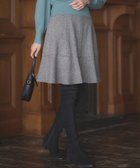 【組曲/KUMIKYOKU】のネコアシツイードセミフレア スカート グレー系|ID: prp329100004745661 ipo3291000000034308918