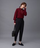 【エニー/ANY】の【洗濯機可能/セットアップ対応/ウエストゴム】イージィケア美脚テーパードパンツ ブラック|ID: prp329100004745668 ipo3291000000034309054
