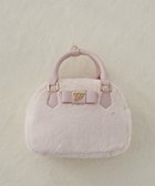 【メゾンドフルール/Maison de FLEUR】の【限定カラーあり】フェイクファーラウンドバッグ Pink|ID: prp329100004745671 ipo3291000000034309081
