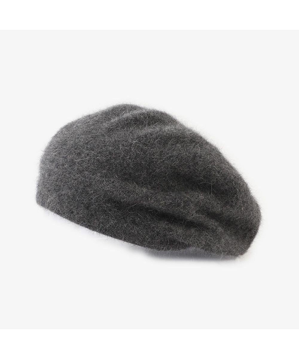 【林八百吉商店/HAYASHIYAOKICHI】のJin no beat shi te cassie シャギーベレーワッチ インテリア・キッズ・メンズ・レディースファッション・服の通販 founy(ファニー) 　ファッション　Fashion　レディースファッション　Fashion for Women　キャップ&ハット　Hats & Caps　リボン　Ribbon, Bow　帽子　Hat, Headwear　A/W・秋冬　Autumn/Winter　グレー|ID: prp329100004745672 ipo3291000000034309085