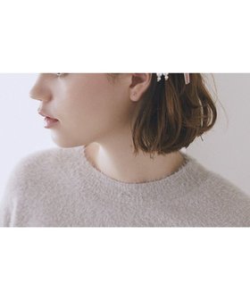 【メゾンドフルール/Maison de FLEUR】のパールベロアリボン2セットクリップ 人気、トレンドファッション・服の通販 founy(ファニー) ファッション Fashion レディースファッション Fashion for Women トップス・カットソー Cut & Sew Tops ベロアトップス Velour Tops / Velvet-Look Items シュシュ&ヘアアクセ/ヘアアレンジ Scrunchies & Hair Accessories アクセサリー Fashion Accessories パール Pearl, Pearl Accent ベロア Velour, Soft Velvet モチーフ Motif, Design Theme リボン Ribbon, Bow エレガント 上品 Elegant |ID:prp329100004745674