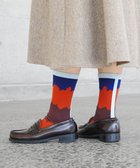 【ニトリト/nitorito】の【UNISEX】米沢オリジナル柄 ice monster 靴下 navy|ID: prp329100004745679 ipo3291000000034309120