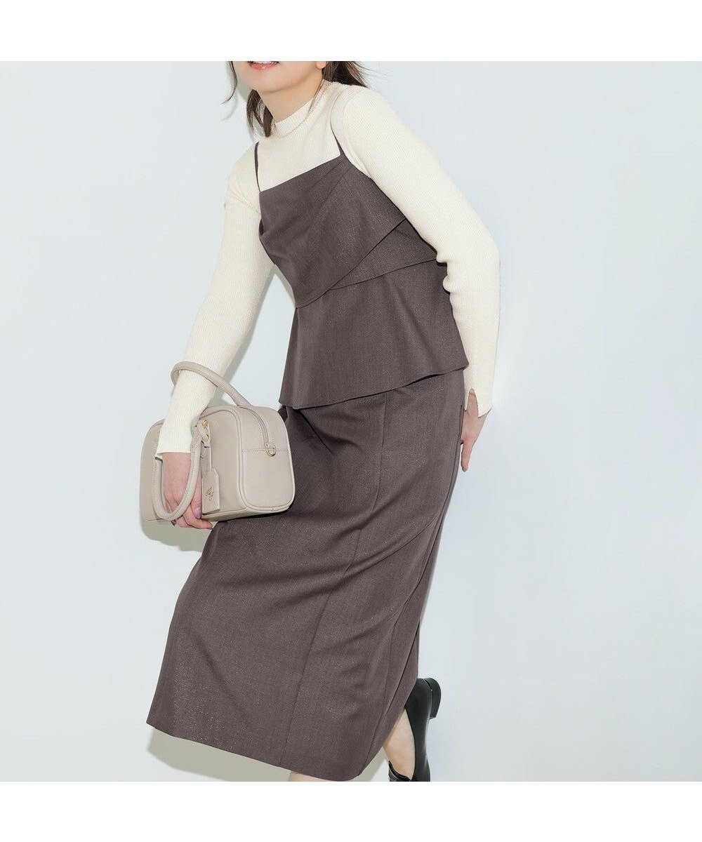 【エニィ スィス/any SiS】の【2SET】ビスチェ ワンピース × ニット セット 人気、トレンドファッション・服の通販 founy(ファニー) ファッション Fashion レディースファッション Fashion for Women ワンピース Dresses インナー Innerwear シャーリング Shirring, Ruched ストレッチ Stretch, Stretchy Fabric スリット Slit, Slit Detail セットアップ Set-Up, Coordinated Outfit トレンド Trend, Trending Now ドレープ Drape, Draping Fabric ビスチェ Bustier, Corset Top ペンシル Pencil, Pencil Skirt ポケット Pocket, Pocket Detail モックネック Mock Neck, Short Turtleneck A/W・秋冬 Autumn/Winter おすすめ Recommended / Our Picks 新作・新入荷 New Arrivals / New In other-1|ID: prp329100004745680 ipo3291000000034411989