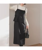 【エニィ スィス/any SiS】の【2SET】ビスチェ ワンピース × ニット セット ブラック|ID:prp329100004745680