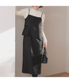 【エニィ スィス/any SiS】の【2SET】ビスチェ ワンピース × ニット セット ブラック|ID:prp329100004745680